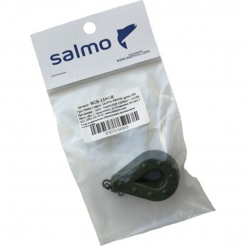 Груз SALMO с вертлюгой Grippa Swivel green 120г