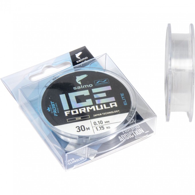 Леска монофильная зимняя SALMO ELITE ICE FORMULA FLUO YELLOW 030/020 4517-020 Леска монофильная зимняя SALMO ELITE ICE FORMULA FLUO YELLOW 030/020 4517-020
