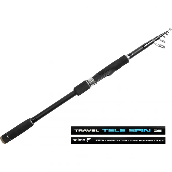 Спиннинг телескопический SSALMO ELITE TRAVEL TELE SPIN 25 2.34 4163-234 Спиннинг телескопический SSALMO ELITE TRAVEL TELE SPIN 25 2.34 4163-234
