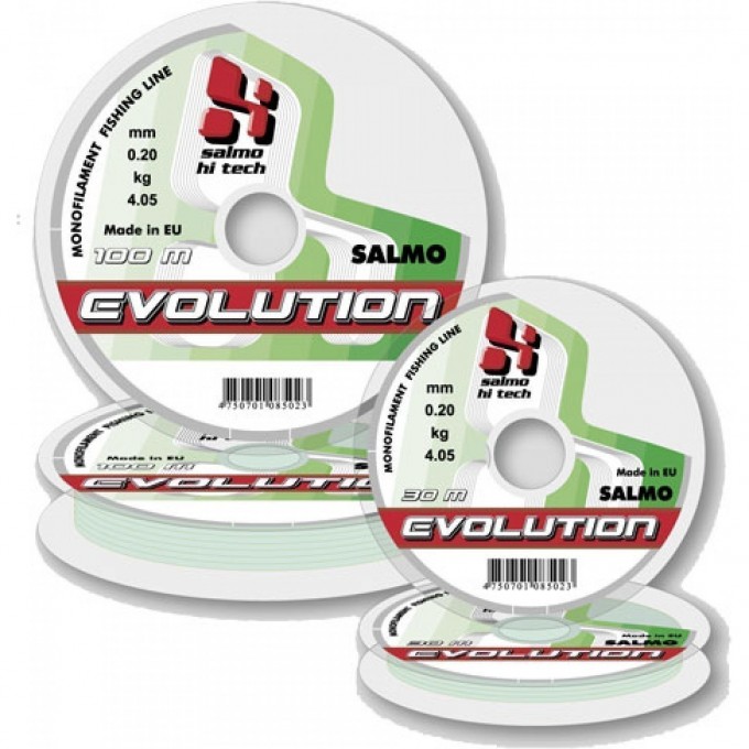Леска монофильная SALMO Hi-Tech Evolution 100/015 4016-015 Леска монофильная SALMO Hi-Tech Evolution 100/015 4016-015