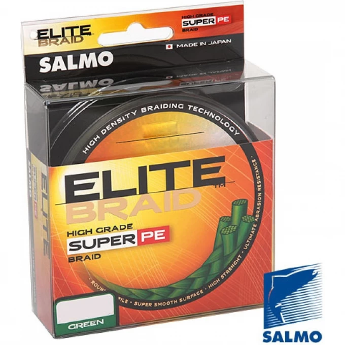 Леска плетёная SALMO Elite Braid Green 091/020 4815-020 Леска плетёная SALMO Elite Braid Green 091/020 4815-020