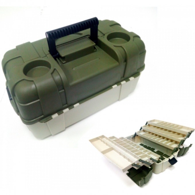 Ящик рыболовный рластиковый SALMO 6Ти-Полочный 06 2706 Ящик рыболовный рластиковый SALMO 6Ти-Полочный 06 2706